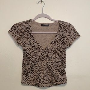 Brandy Melville Cheetah Top